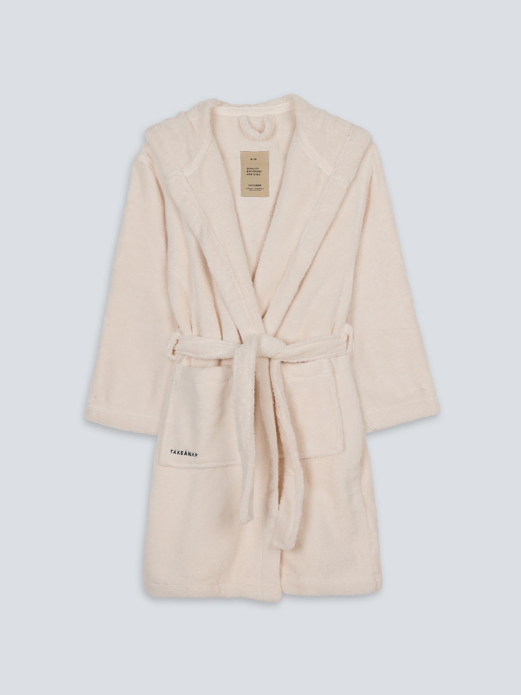 Quality Kids Hooded Bathrobe – Powder Pink