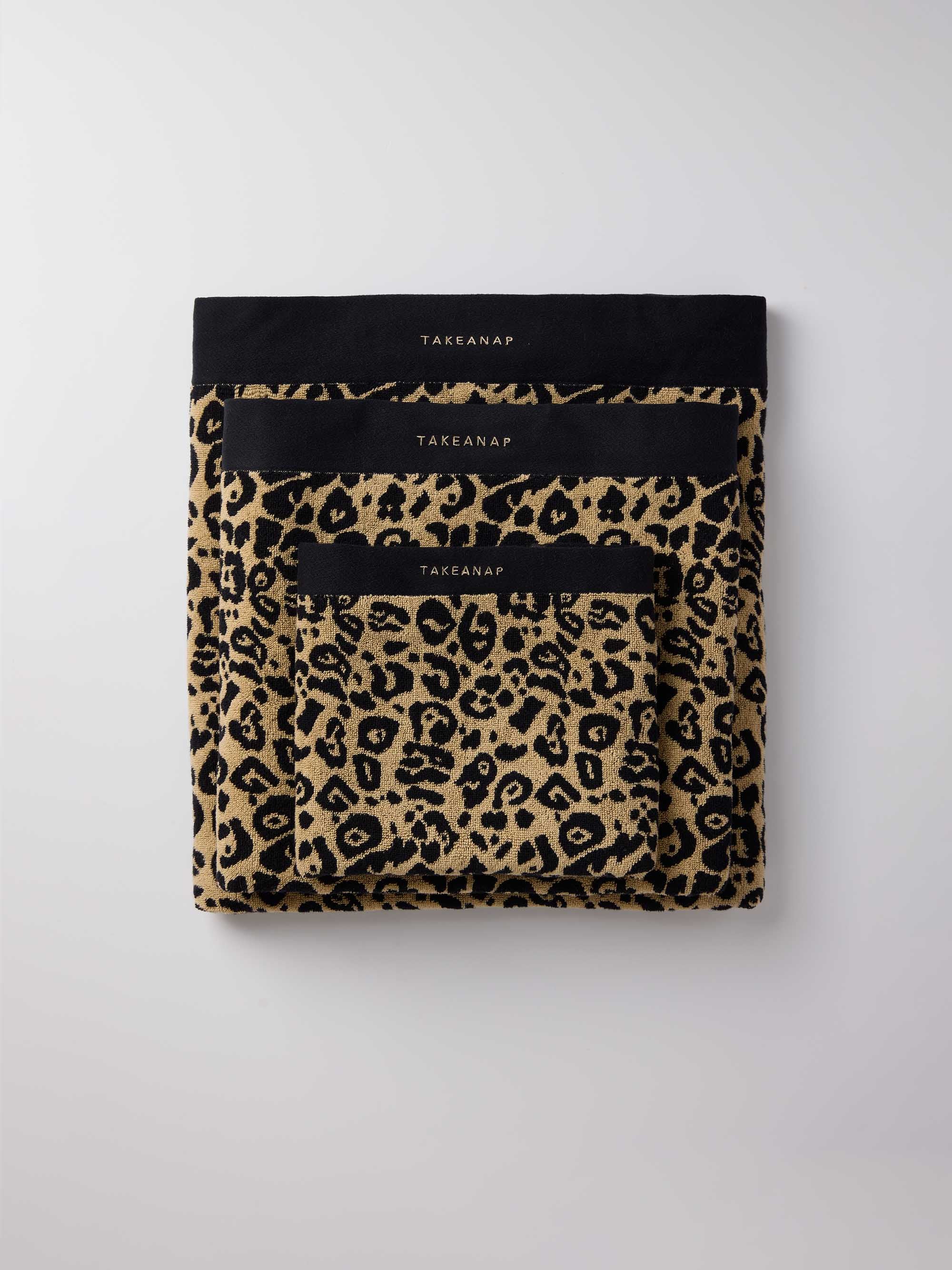 Leopard Terry Towel