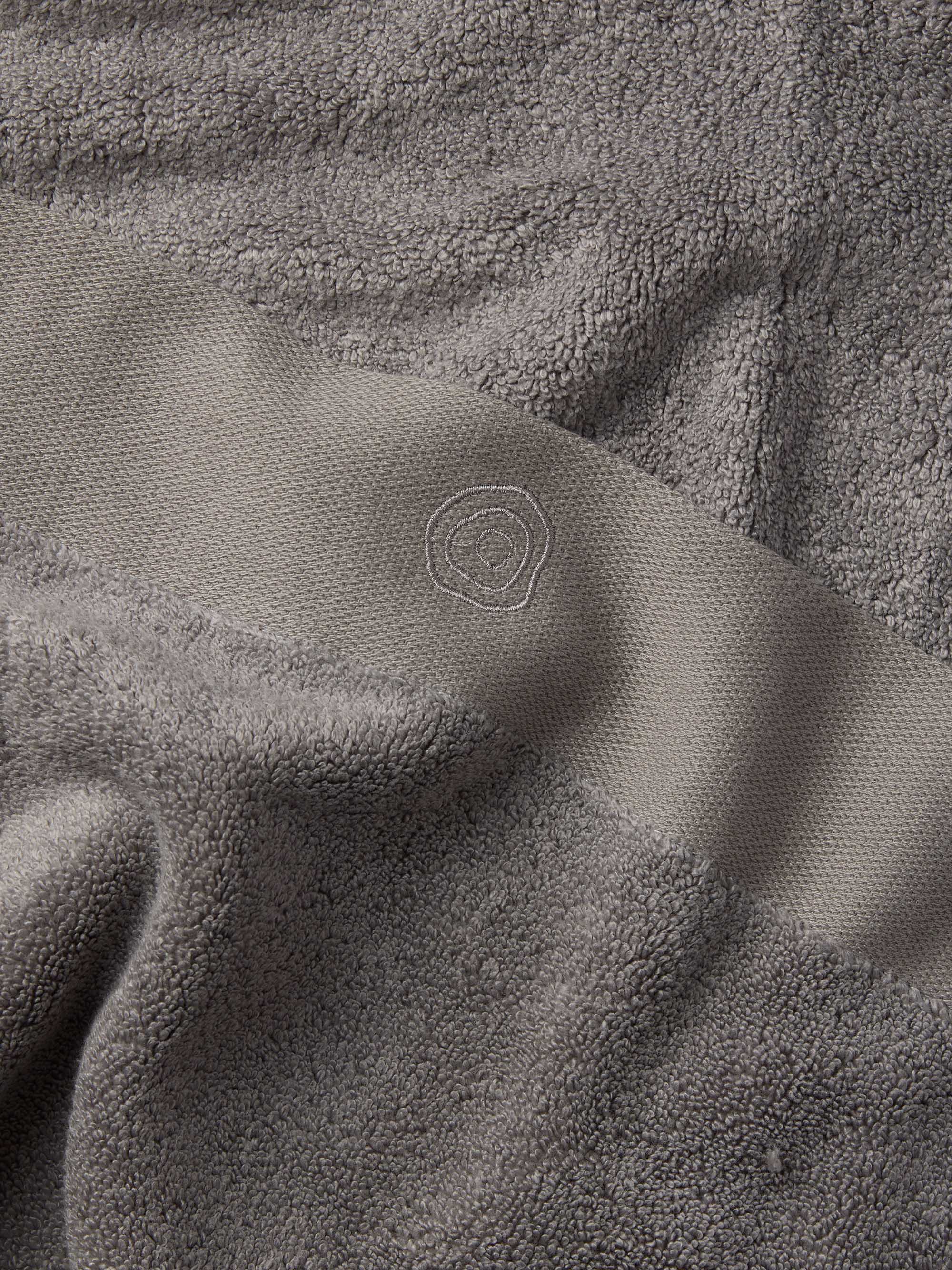 Bamboo Zero-Twist Towel – Gray