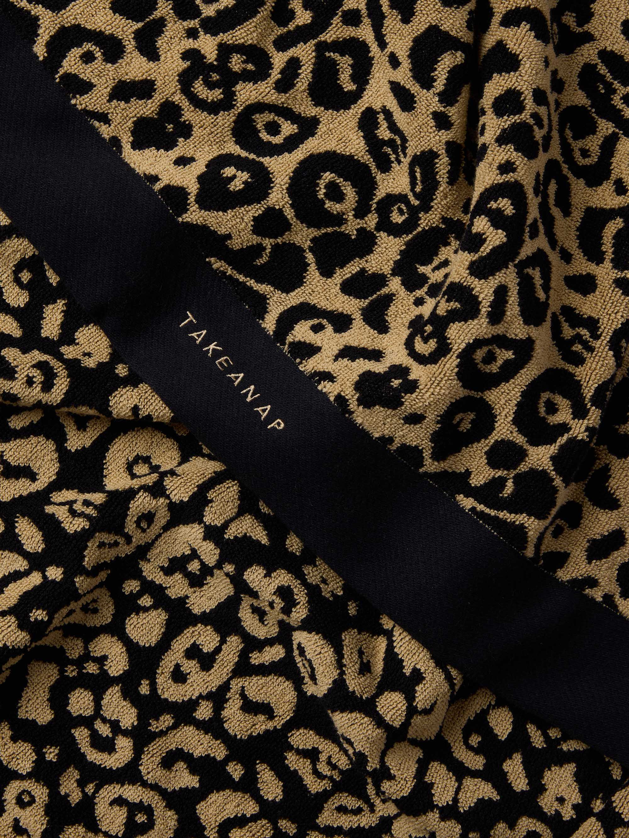 Leopard Terry Towel