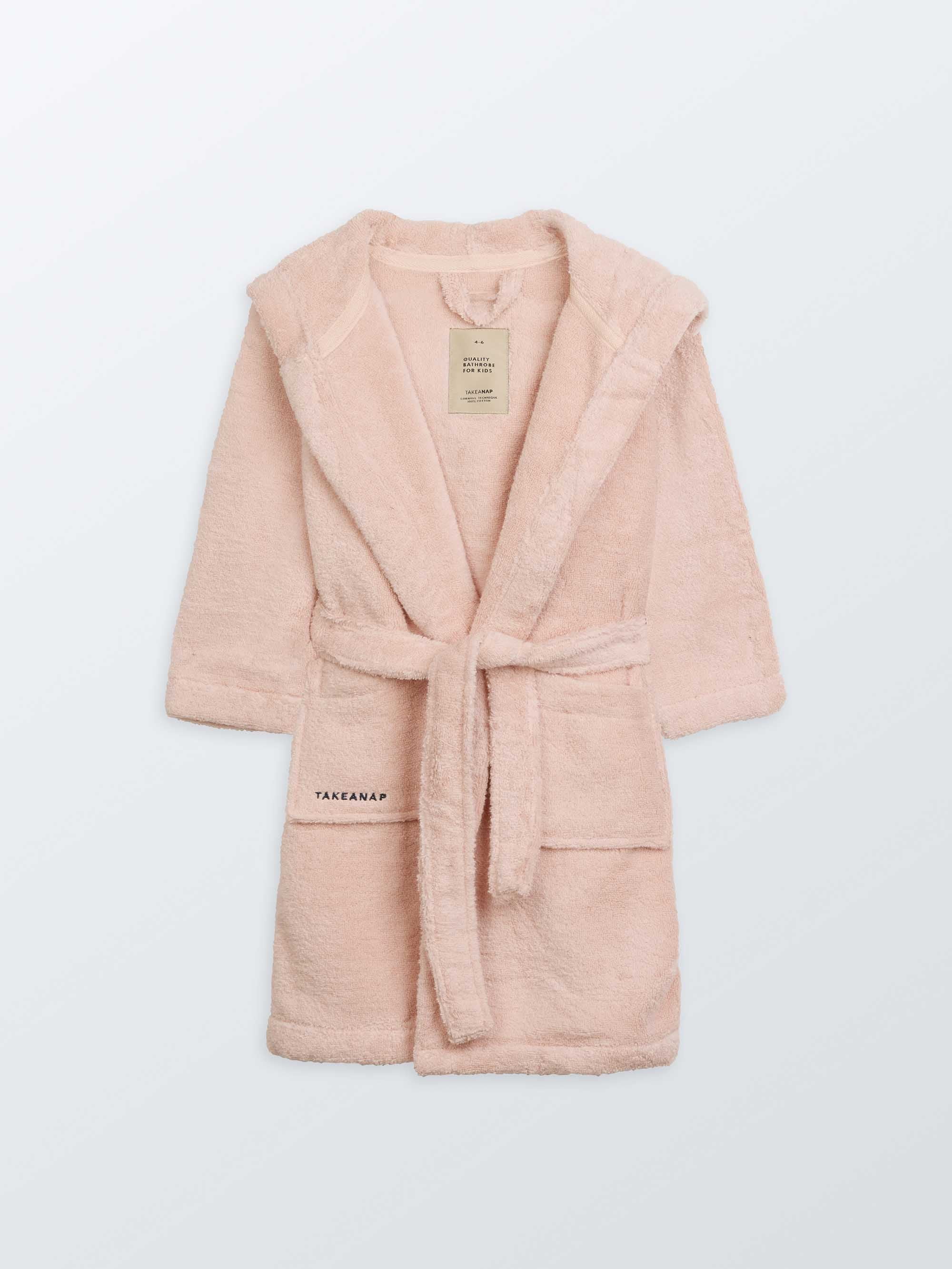 Quality Kids Hooded Bathrobe – Pink