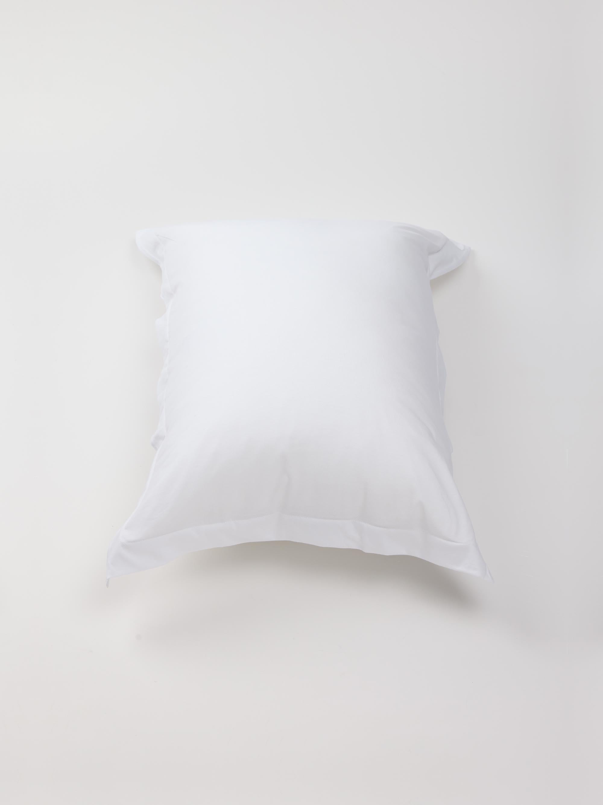 Oxford Jersey Duvet Cover Set – White