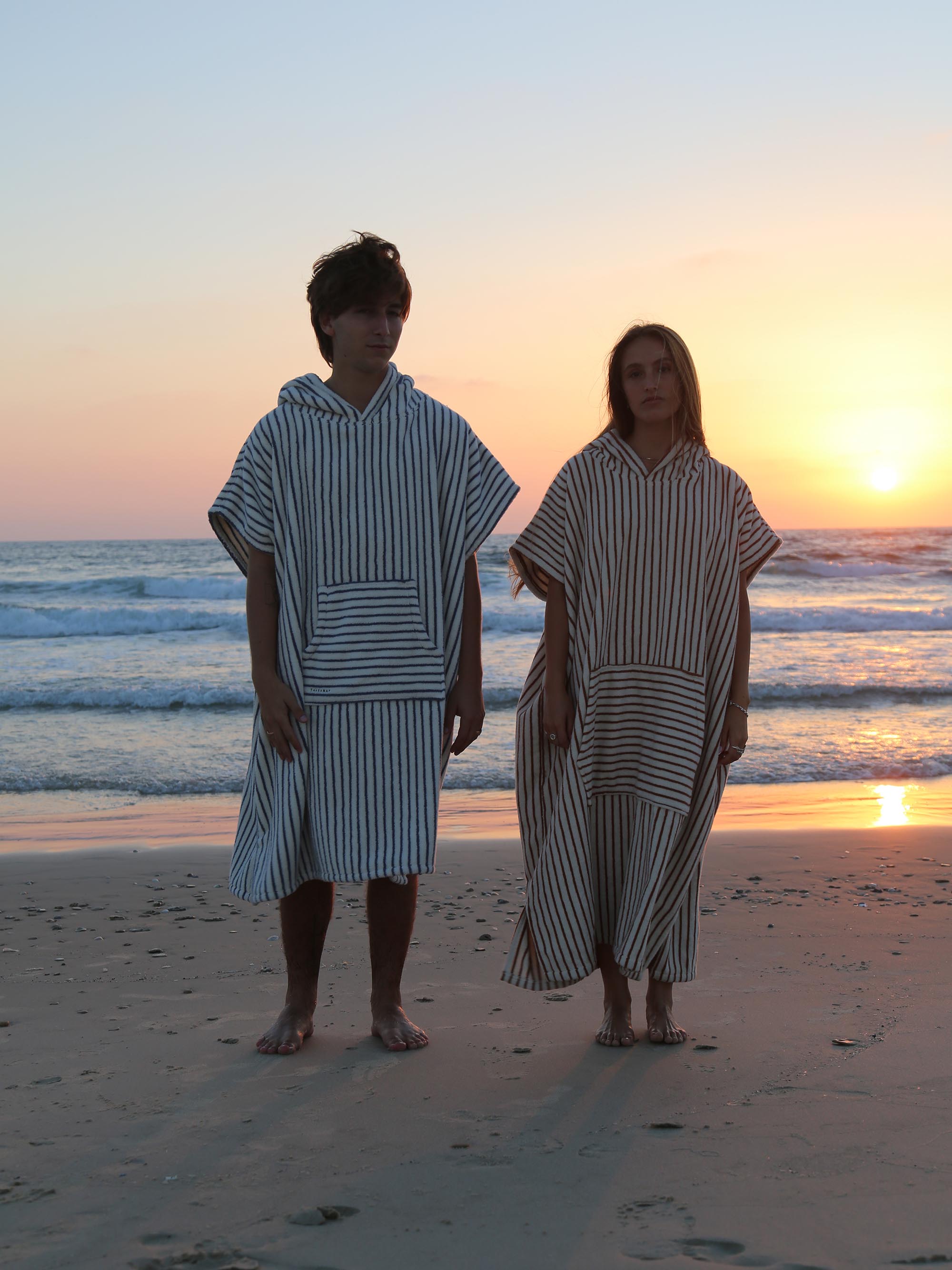 Striped Collection | Adult Poncho