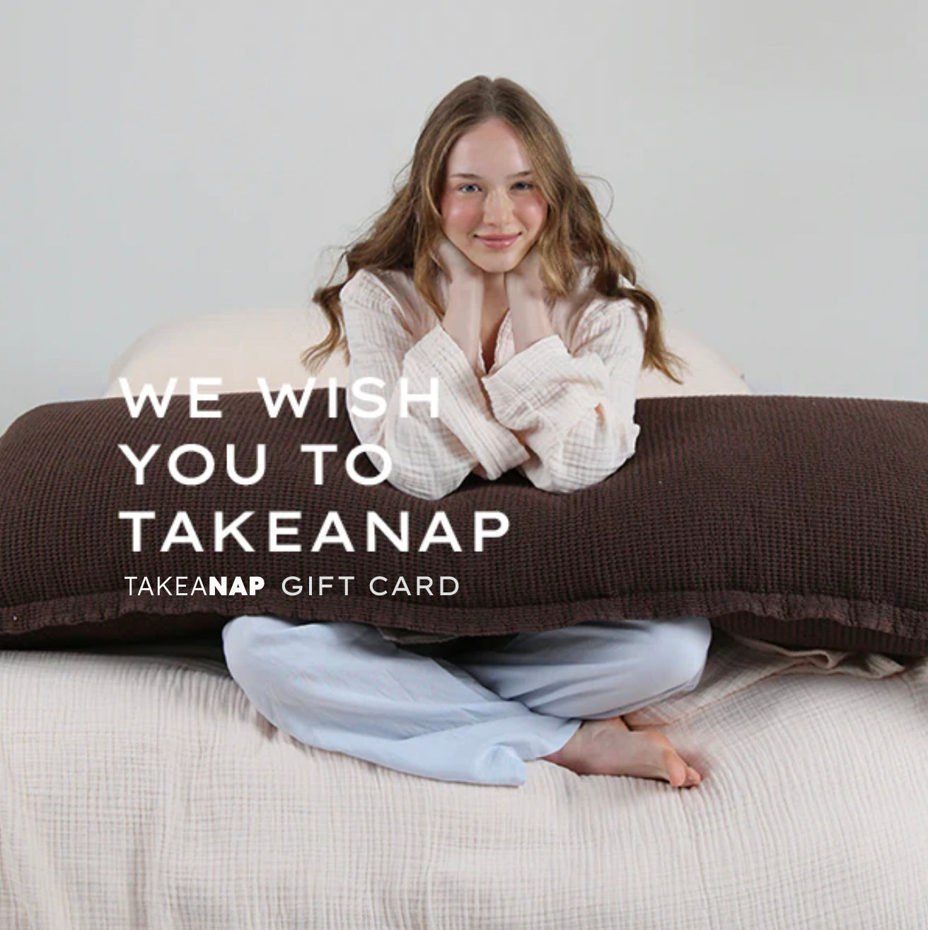 TAKEANAP gift card for quality bedding and bath products