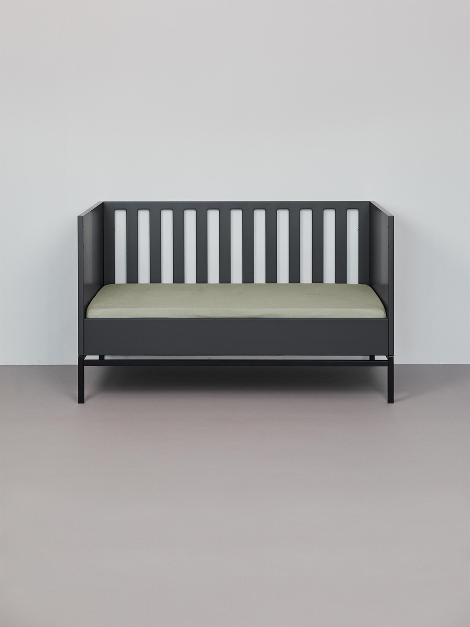 Cotton Jersey Fitted Baby Sheet – Pistachio