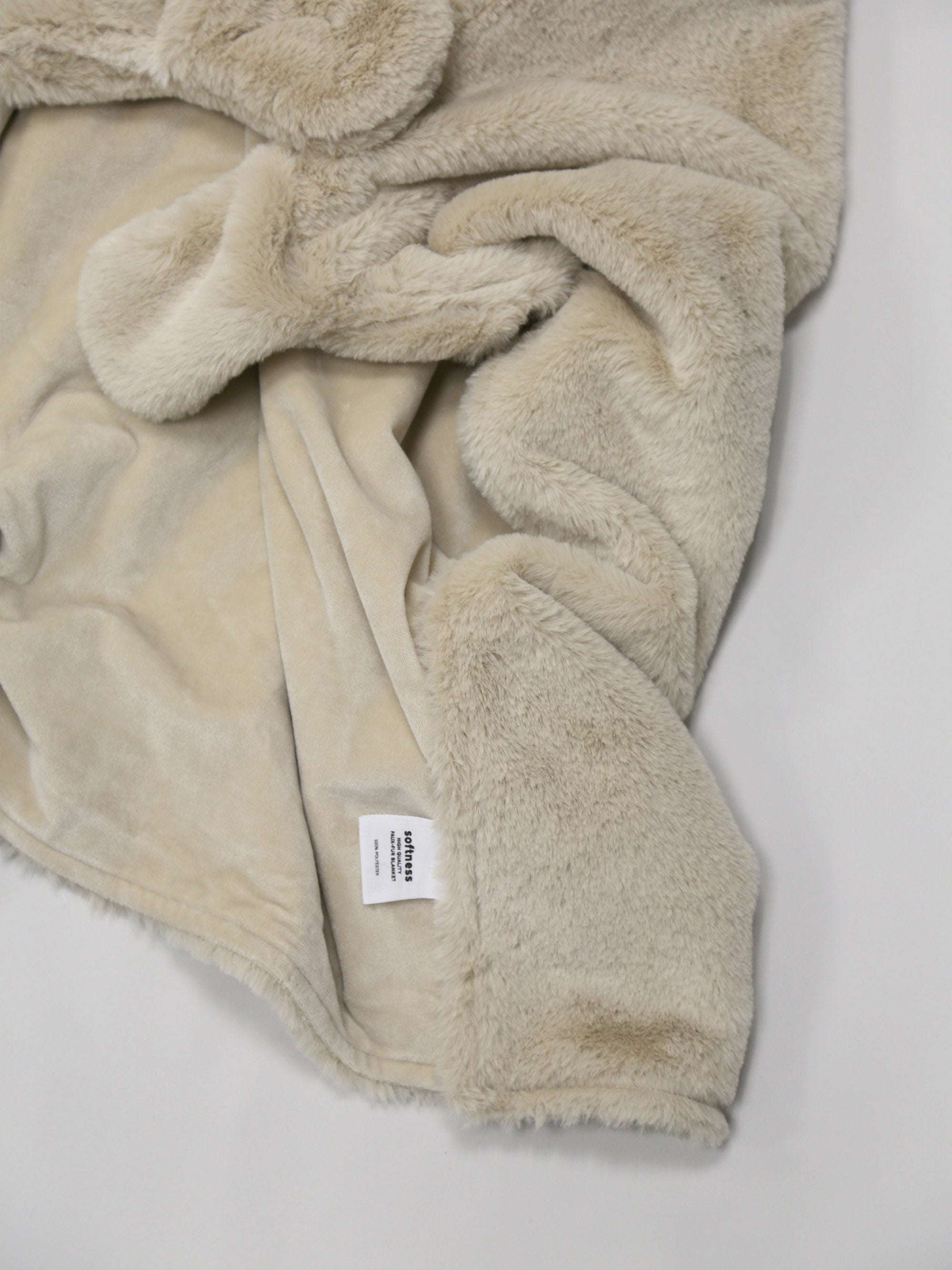 Softness | Bunny Hooded Faux Fur Blanket