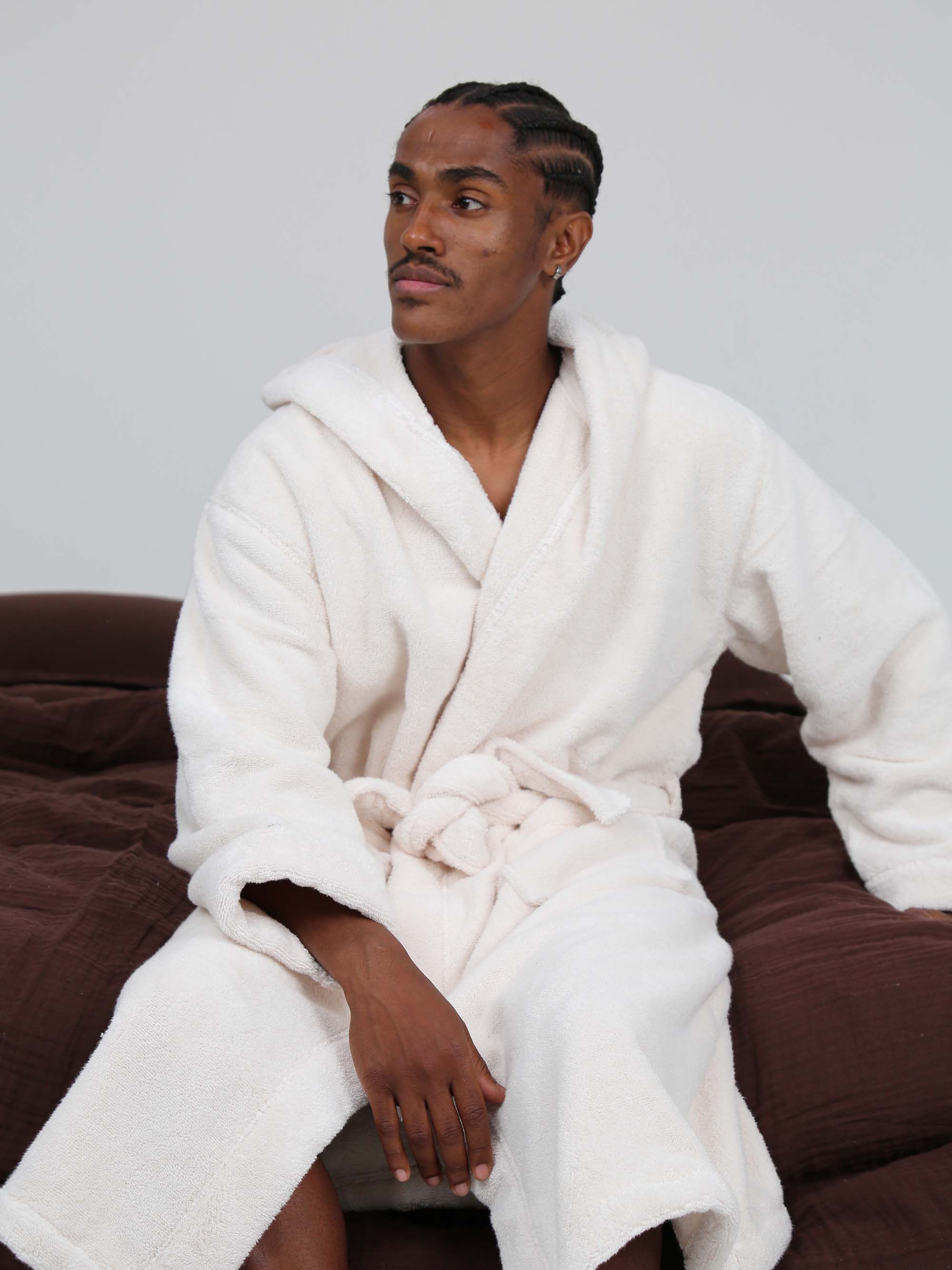 Quality Bathrobe – Powder Pink