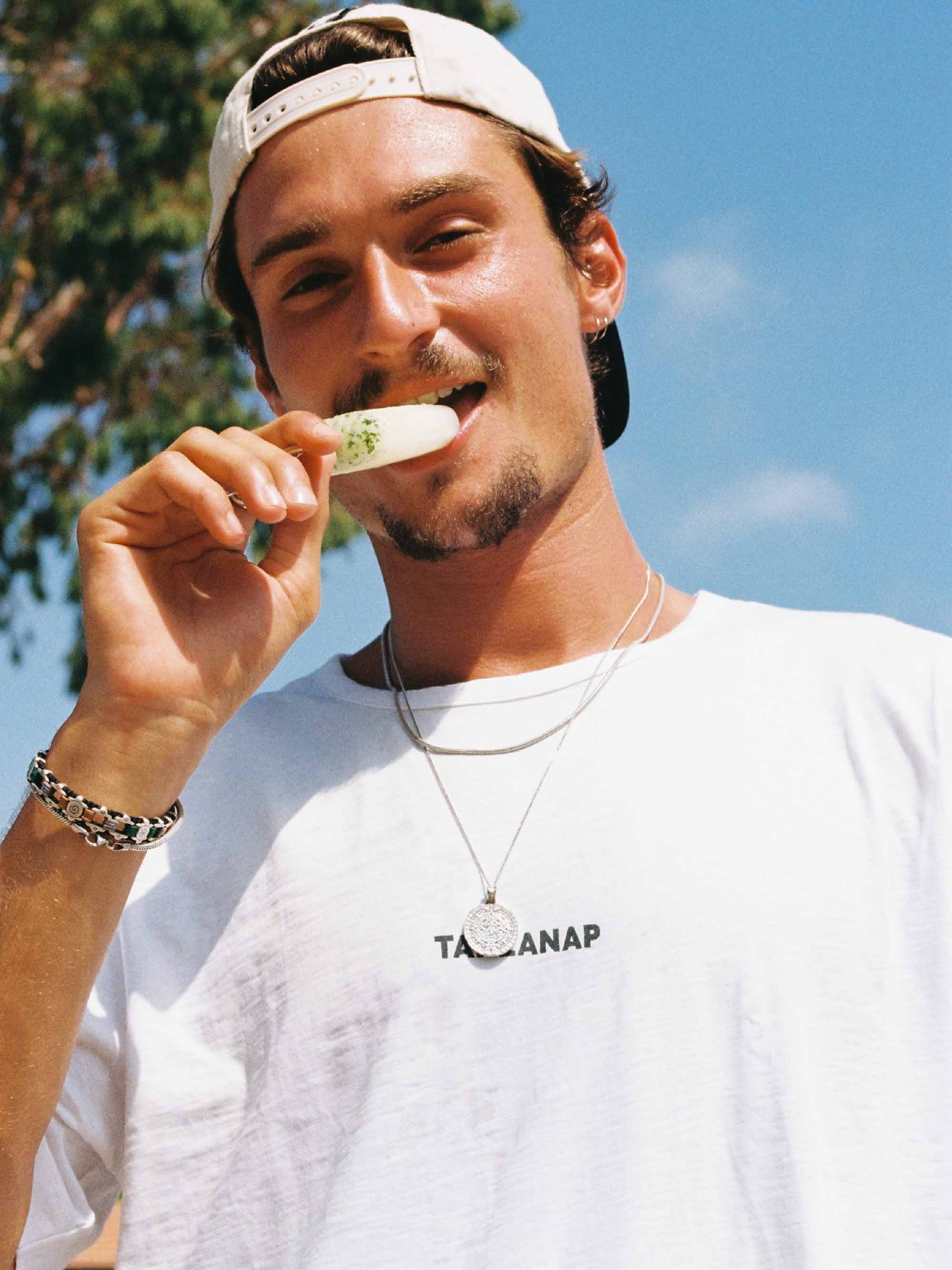 החולצה האורגנית יוניסקס - לבן