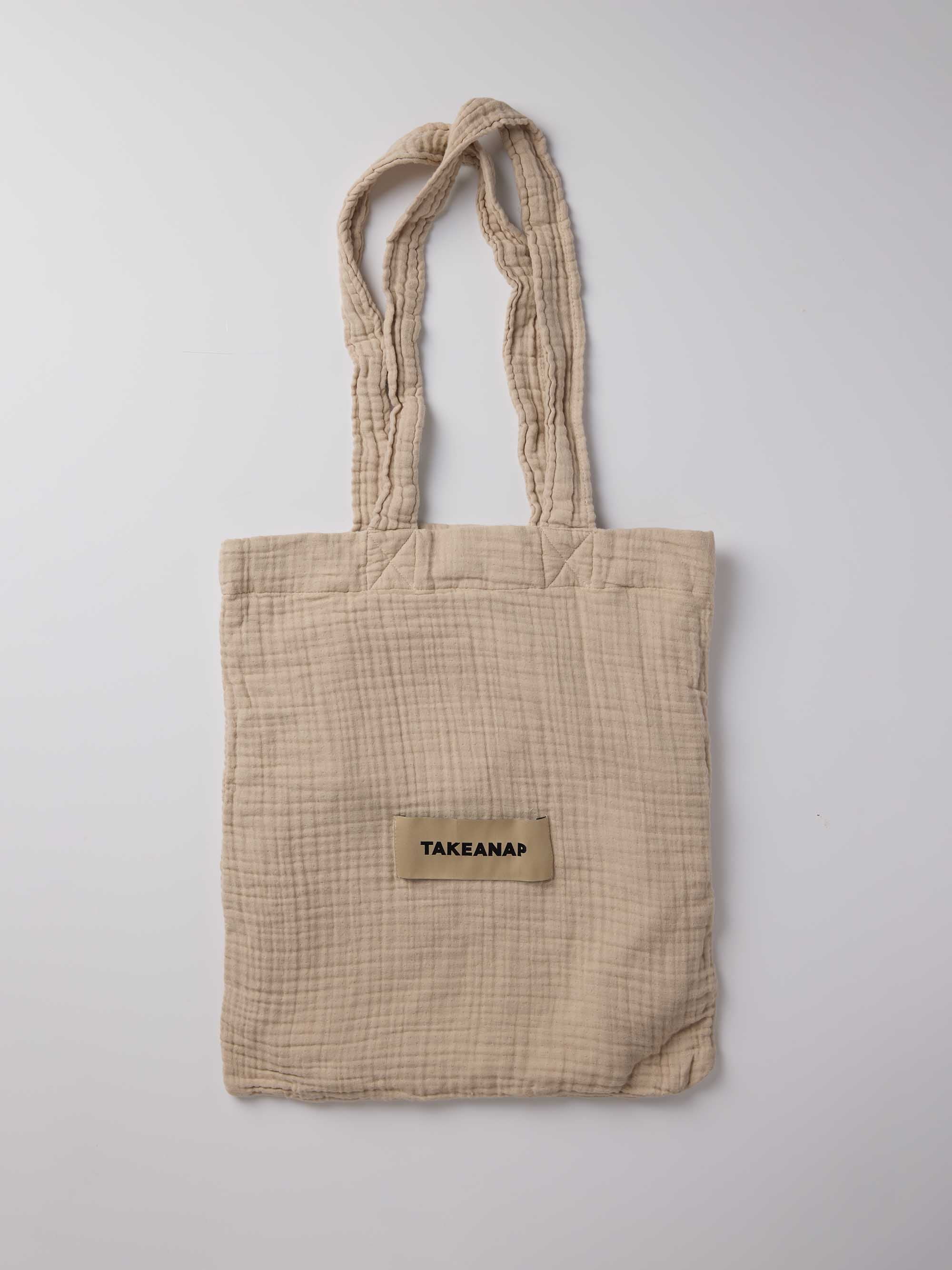 Dream Muslin Tote Bag - Sand