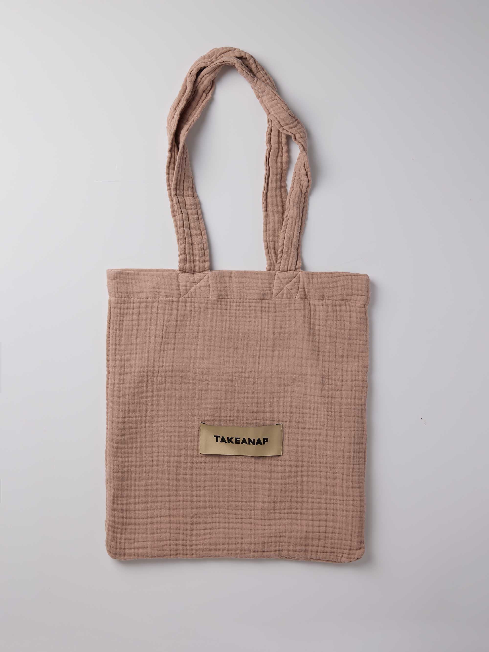 Dream Muslin Tote Bag - Nude