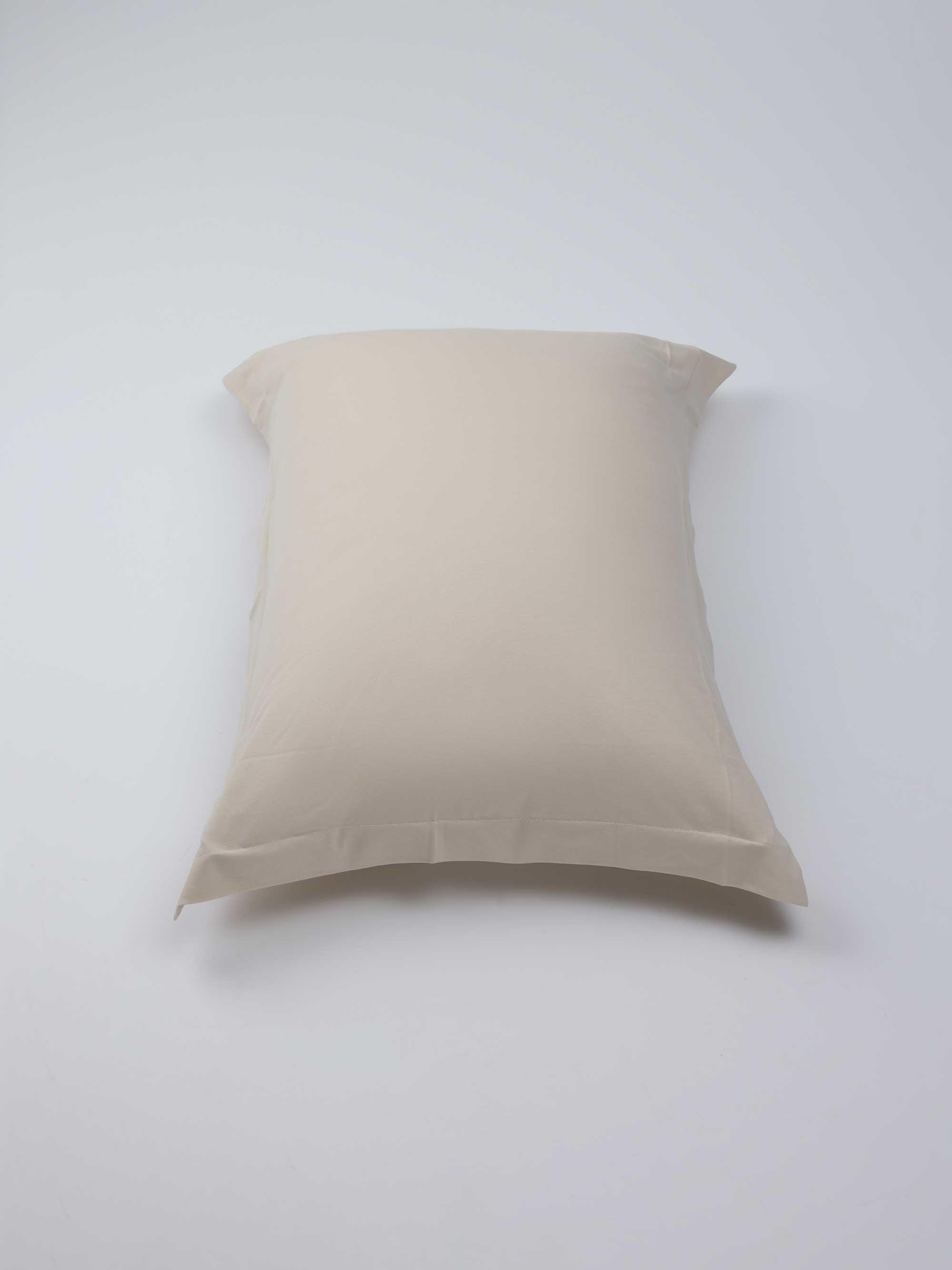Oxford Jersey Pillowcase – Sand