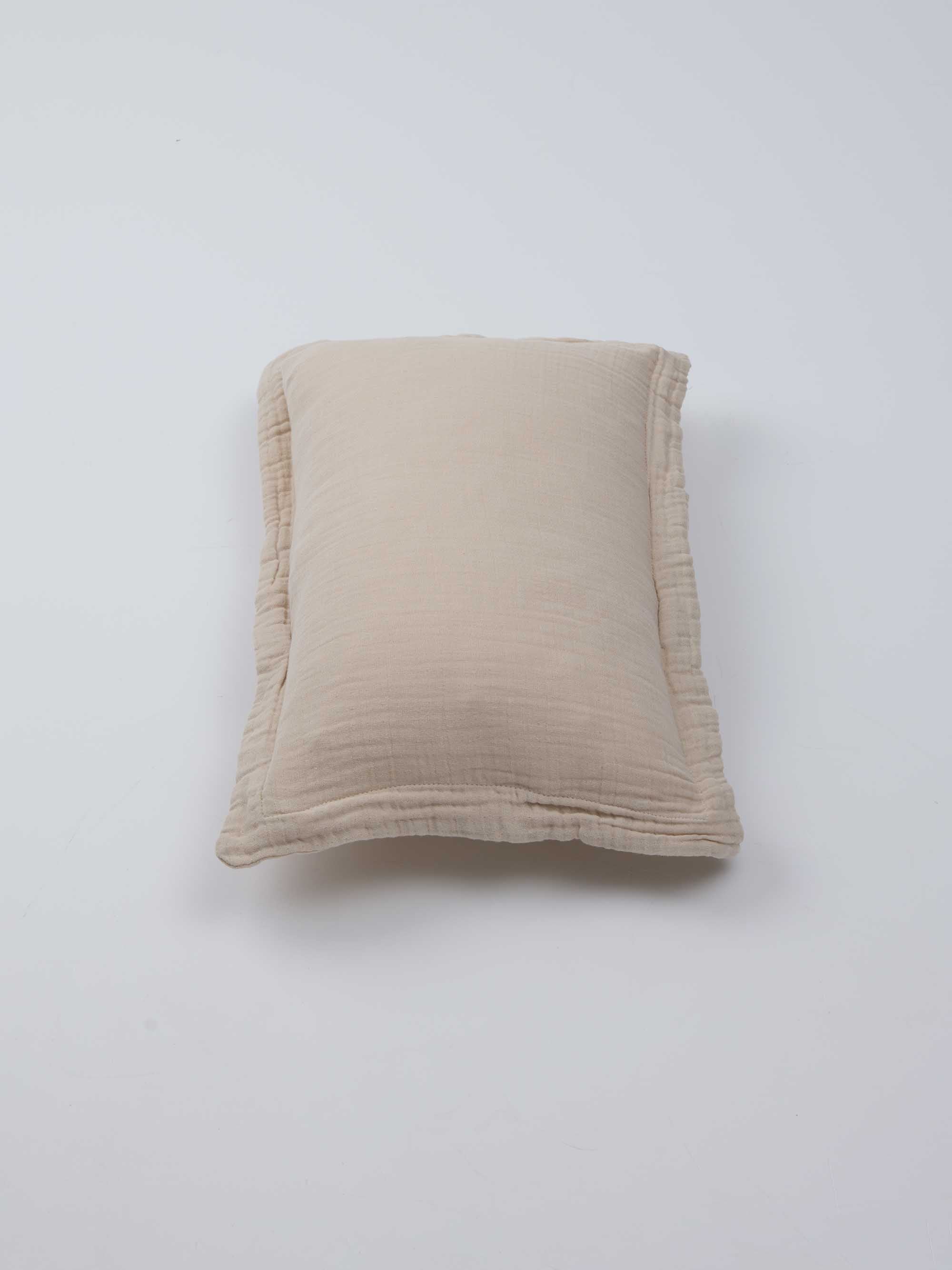 Dream Muslin Toddler Duvet Cover Set – Sand