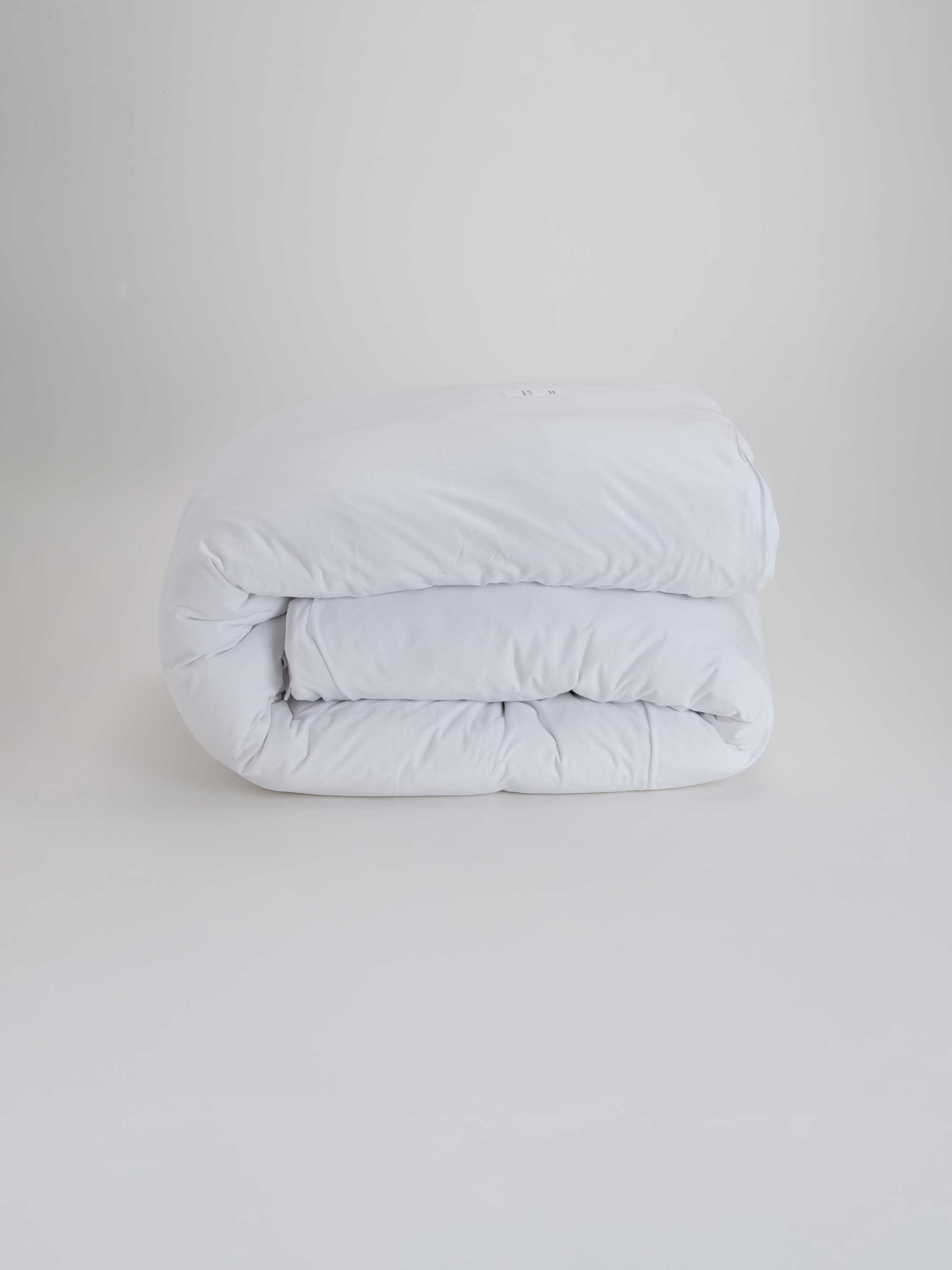 Oxford Jersey Duvet Cover Set – White