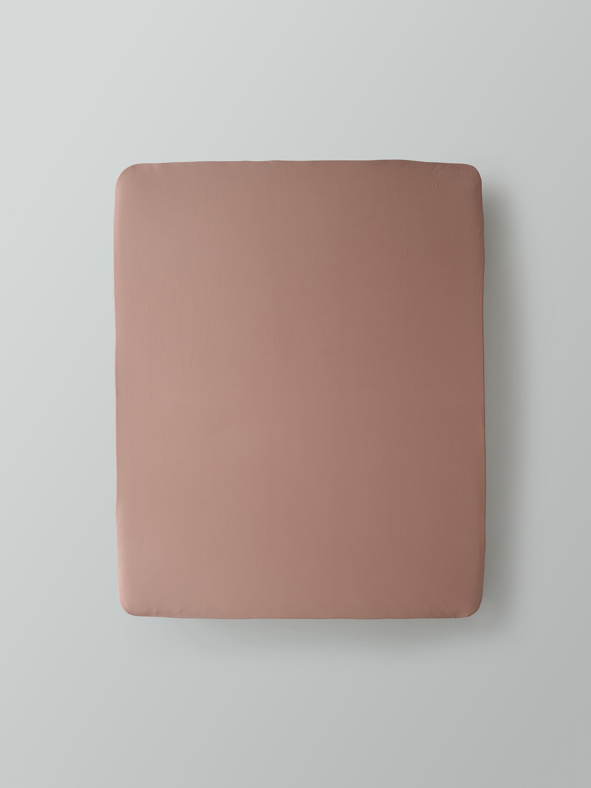 Cotton Jersey Knit Fitted Sheet – Nude