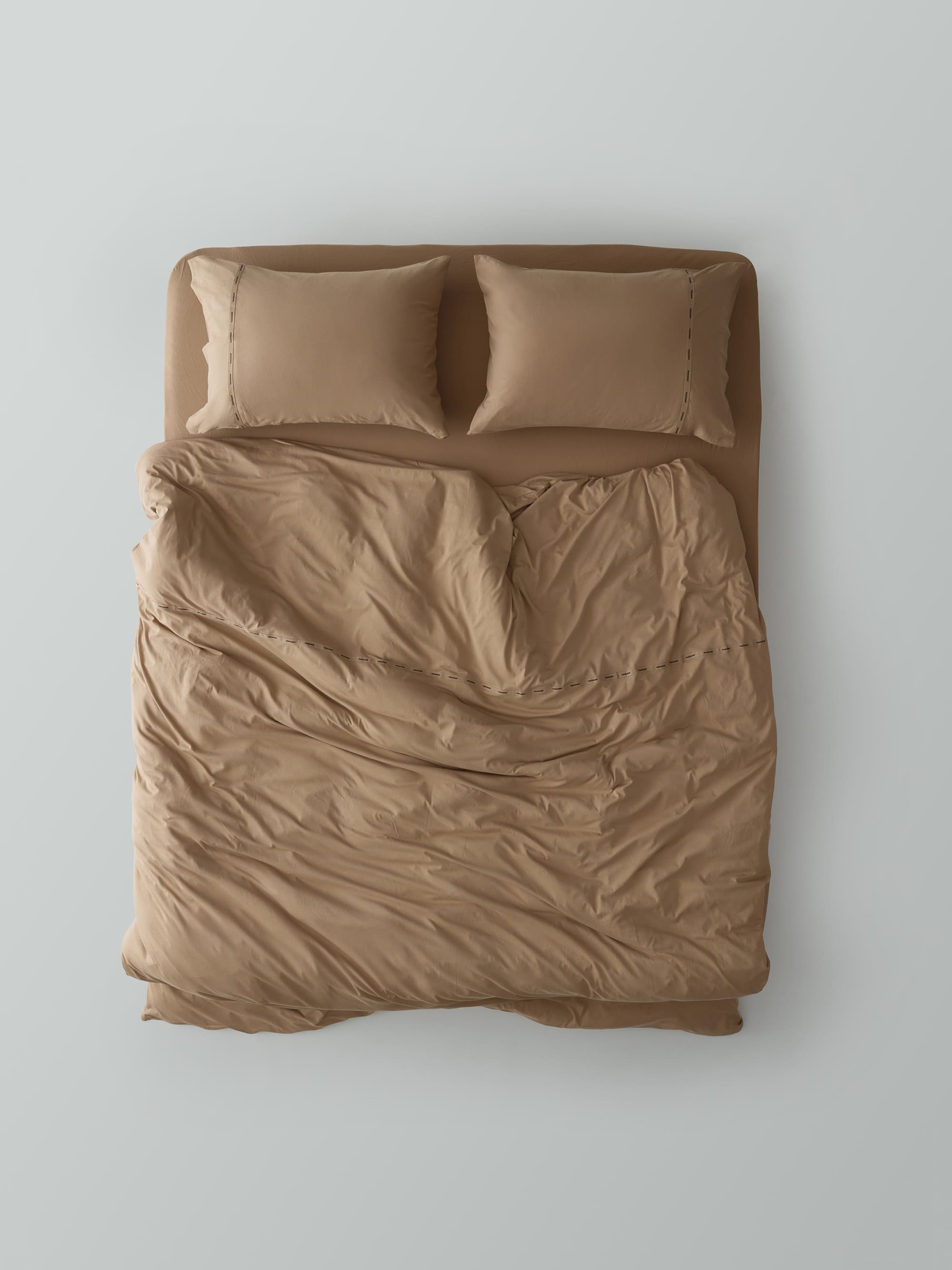 Signature Jersey Duvet Cover Set – Mocha