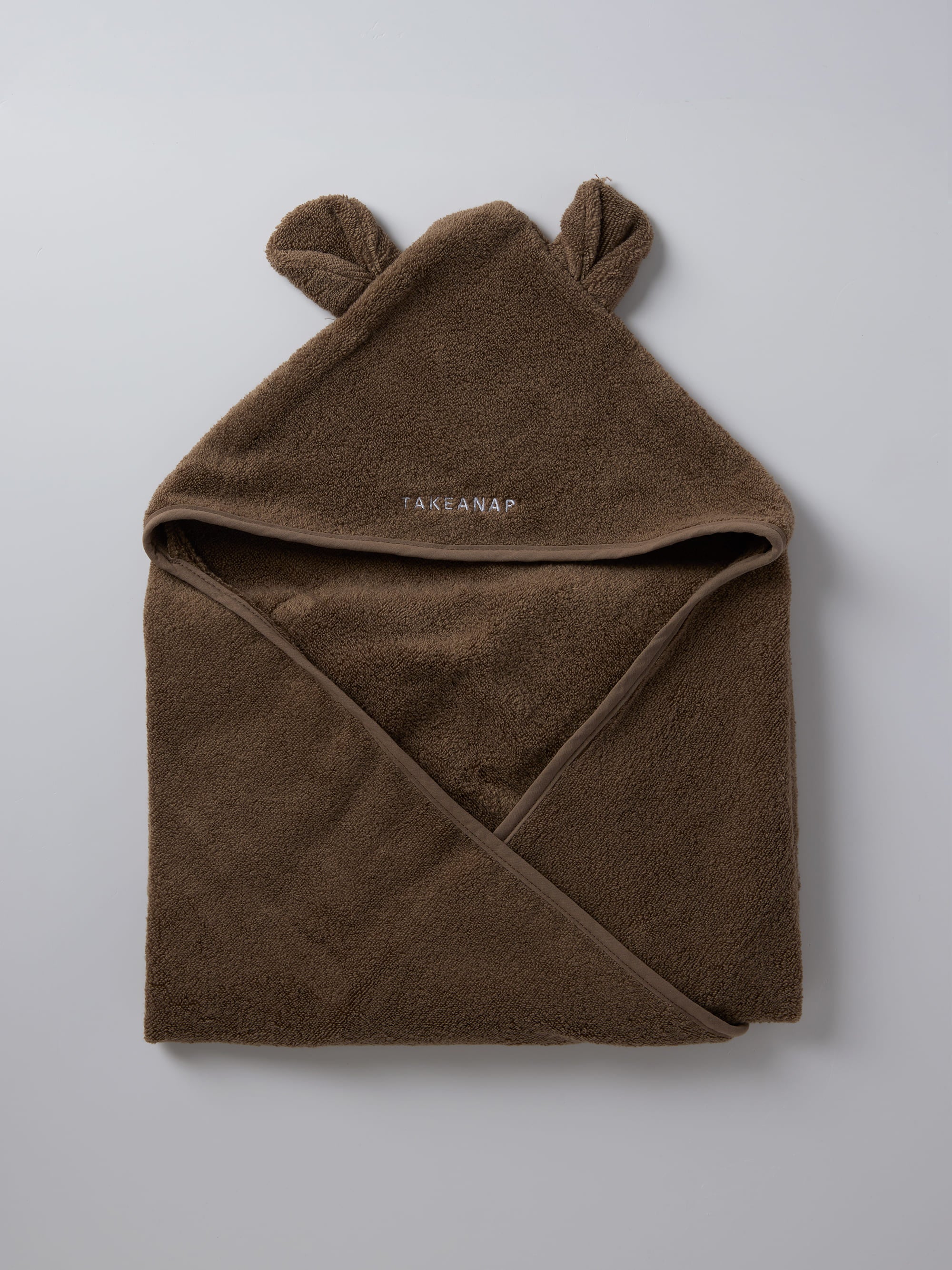 Quality Hooded Baby Towel – Mocha