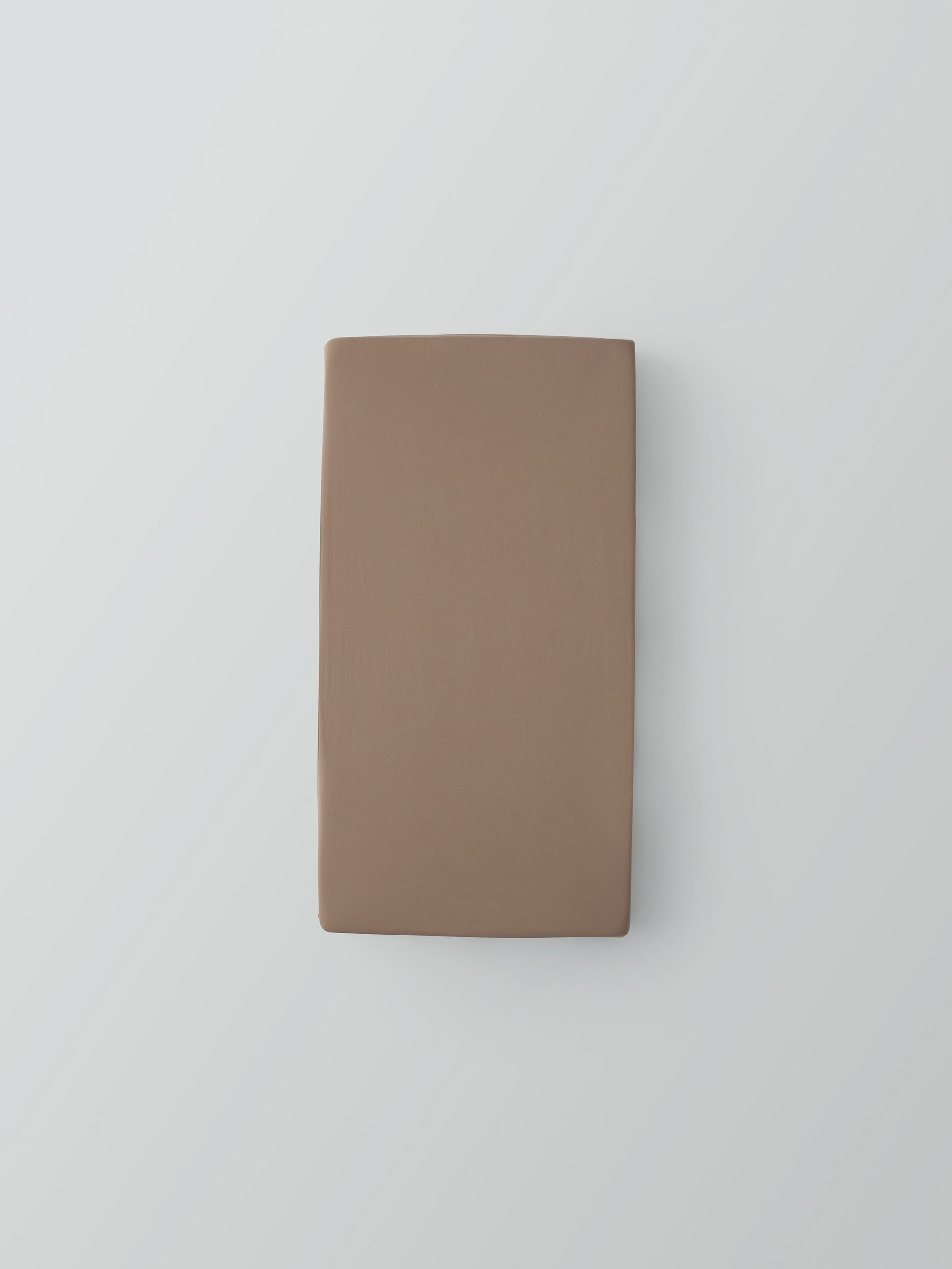 Cotton Jersey Fitted Baby Sheet – Mocha