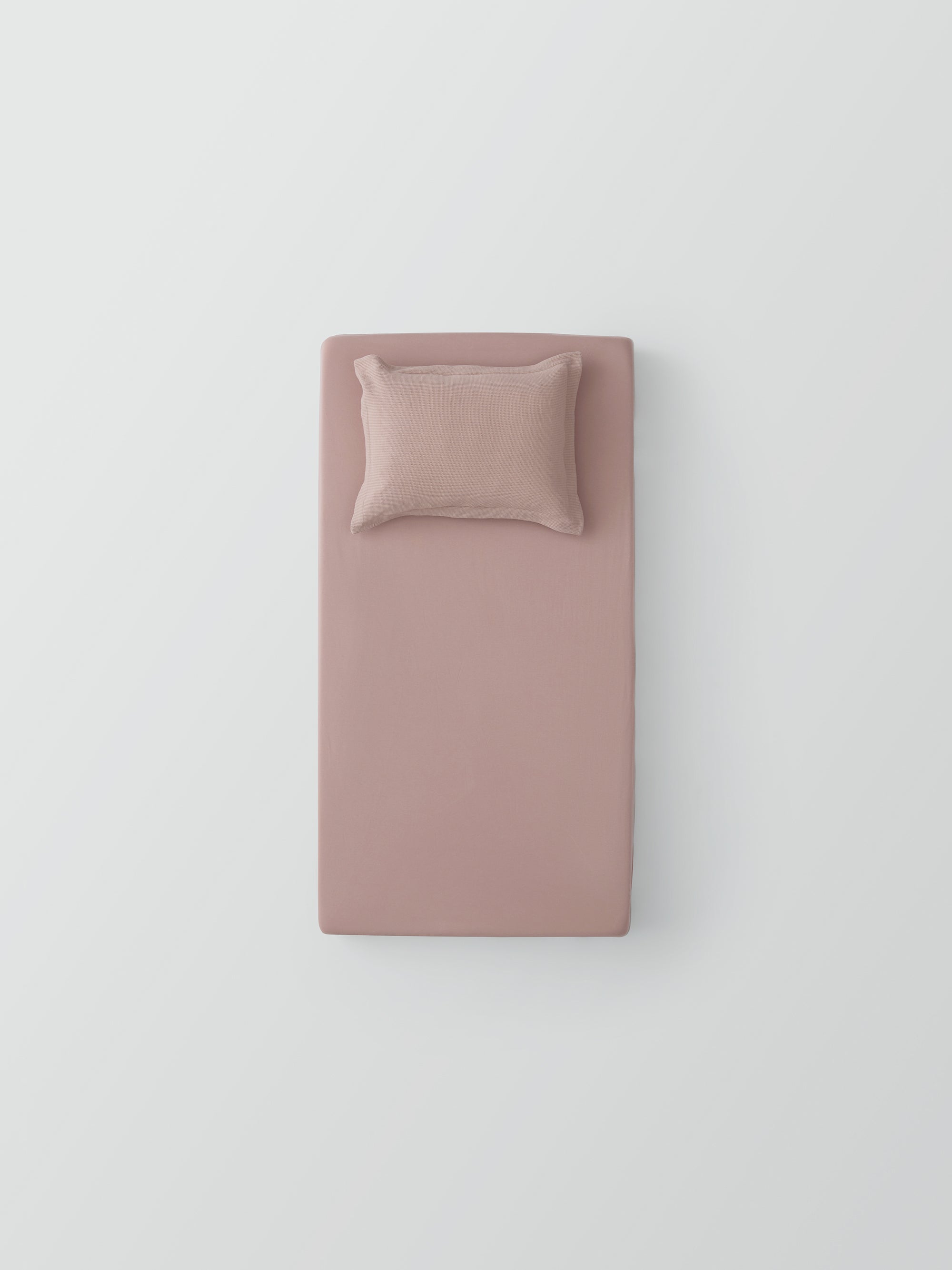 Cotton Jersey Fitted Baby Sheet – Nude