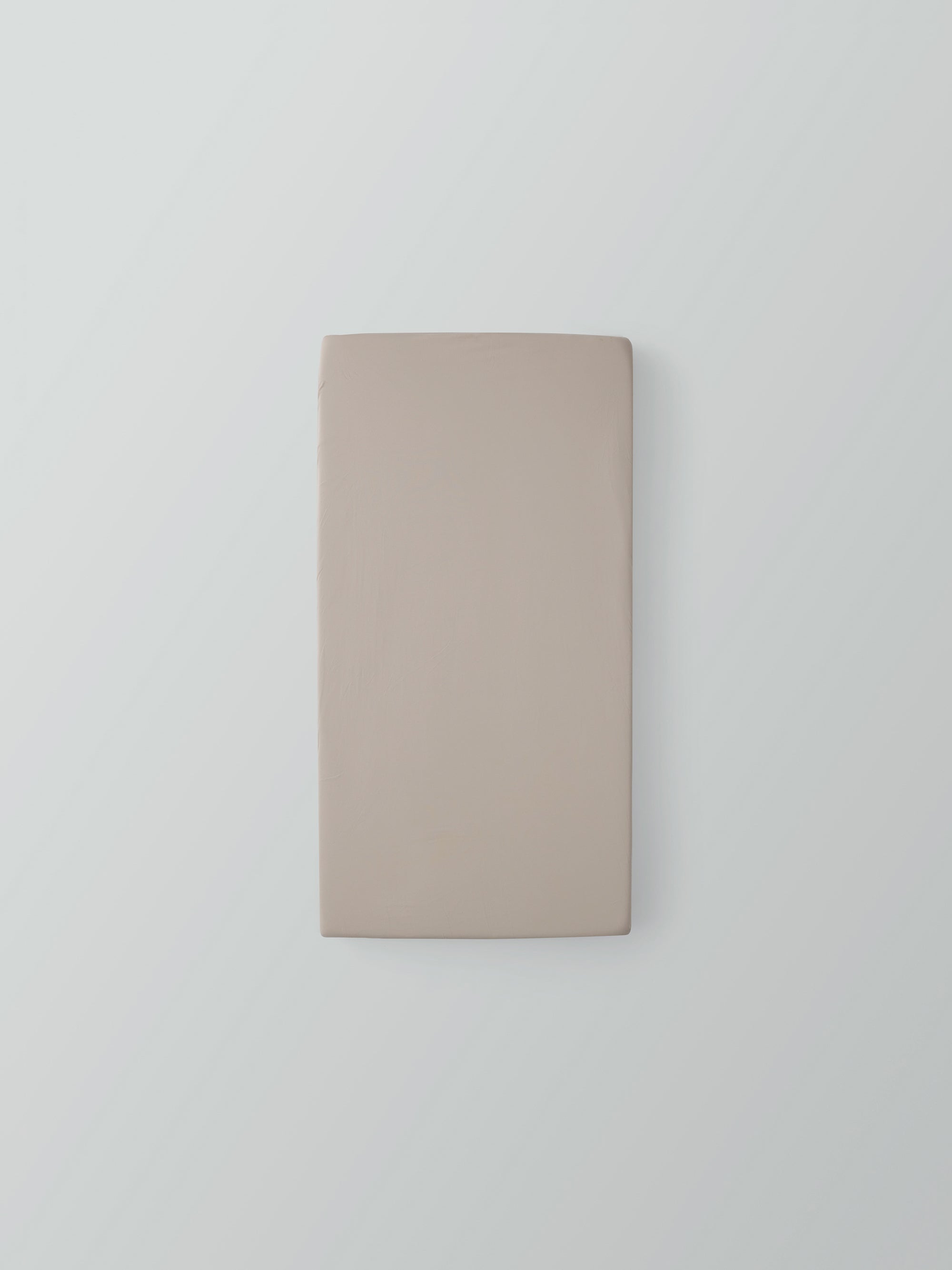 Cotton Jersey Fitted Baby Sheet – Sand