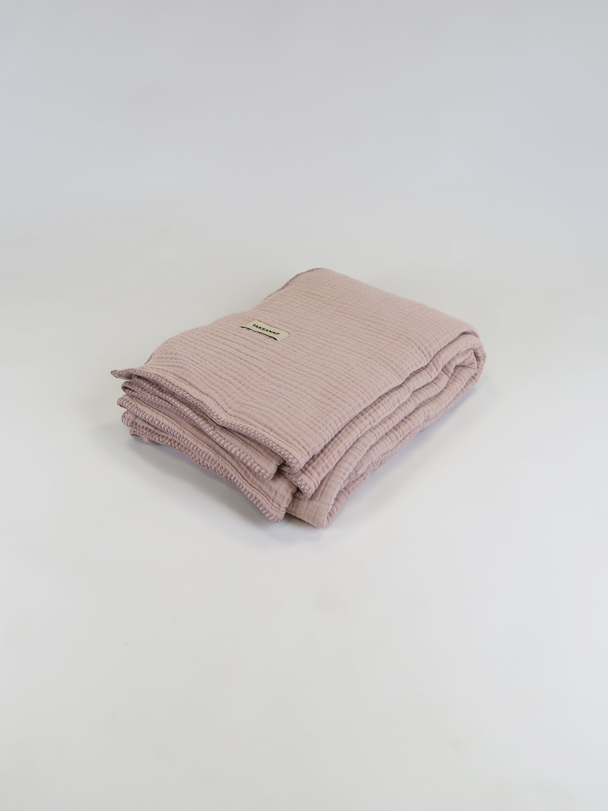 Dream Embroidered Muslin Coverlet – Nude