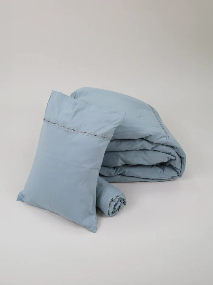 ציפית לכרית תינוק טריקו Basic - אקווה