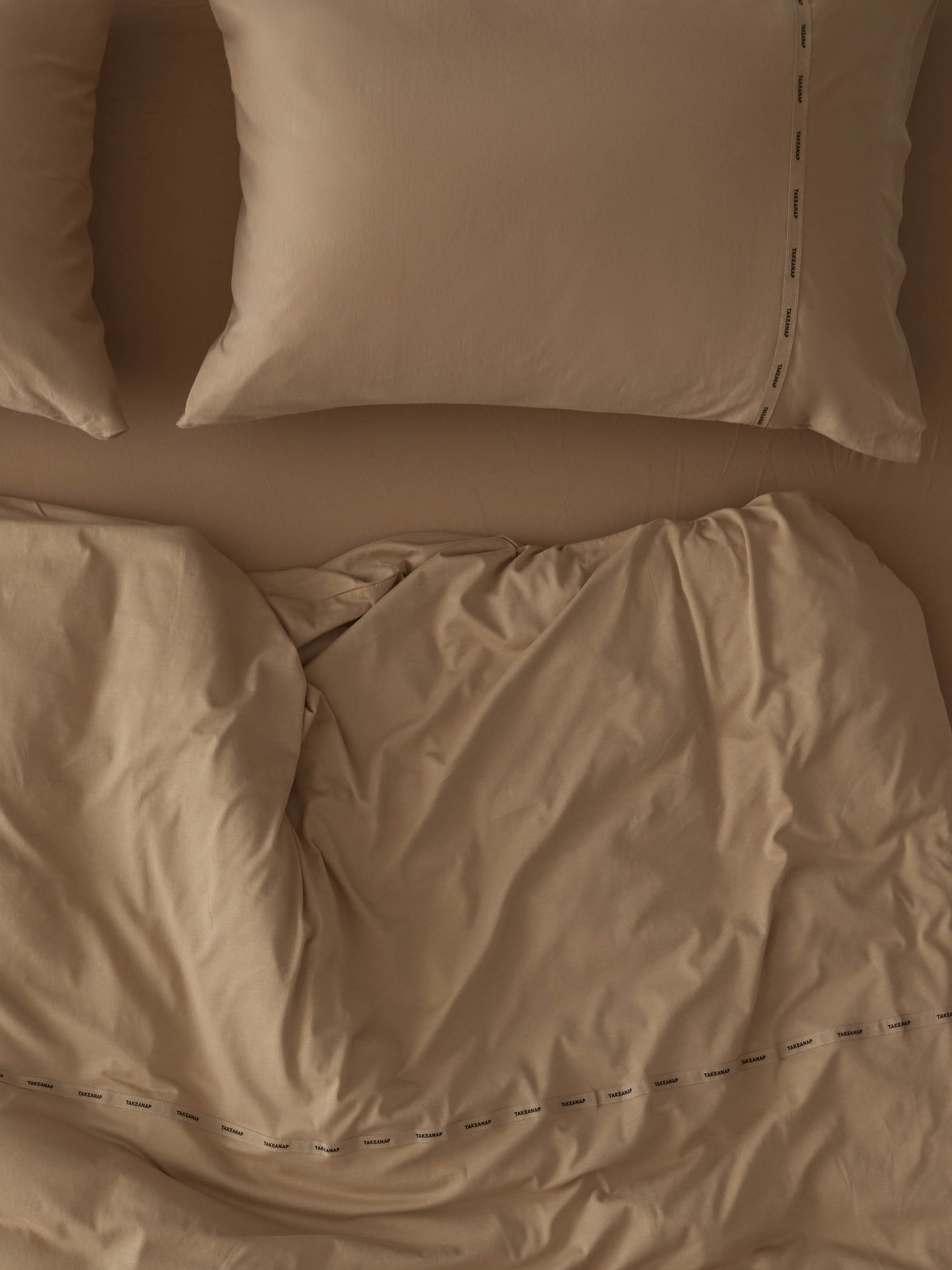 Signature Jersey Duvet Cover Set – Mocha